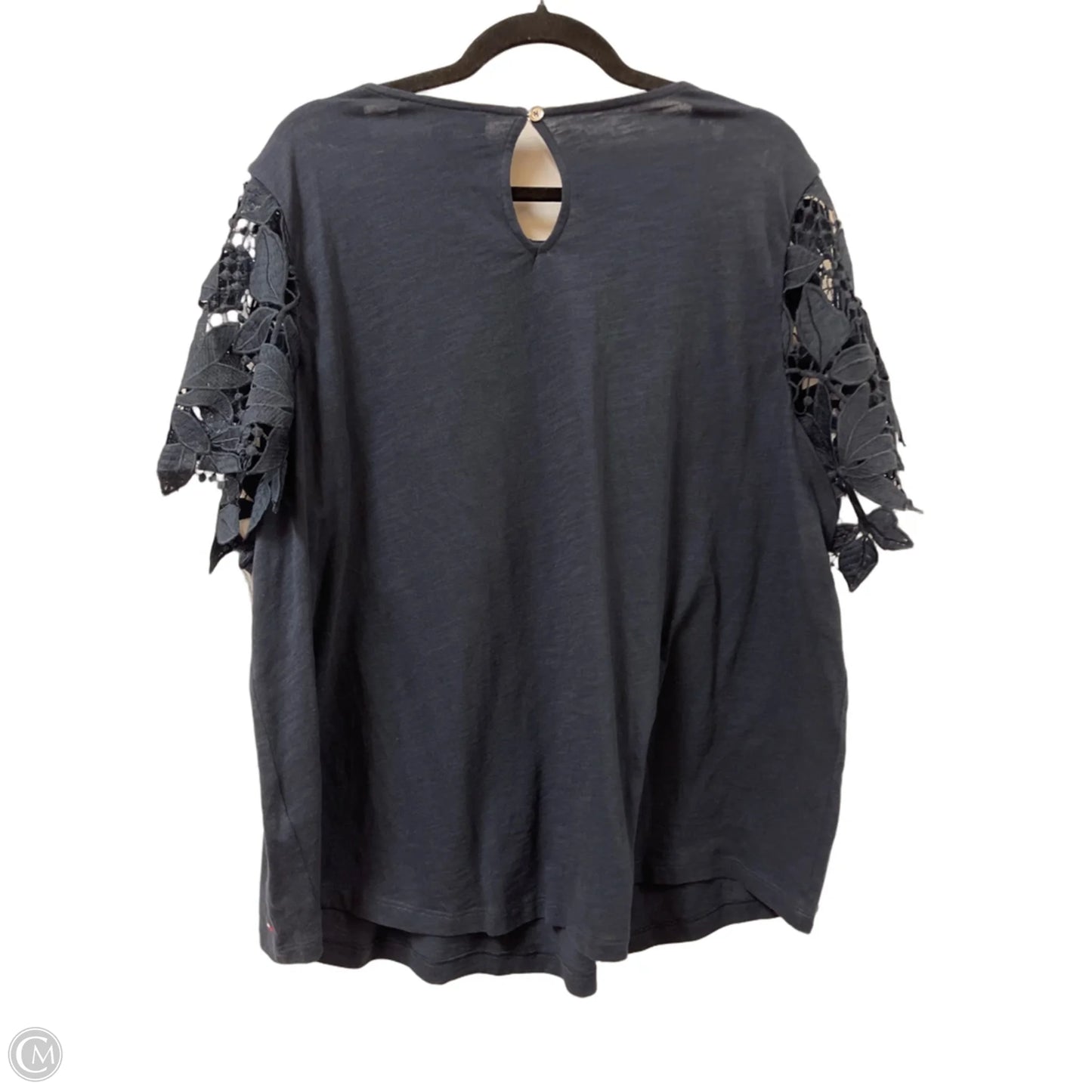 Top Short Sleeve By Tommy Hilfiger In Ombre Print, Size: 2x