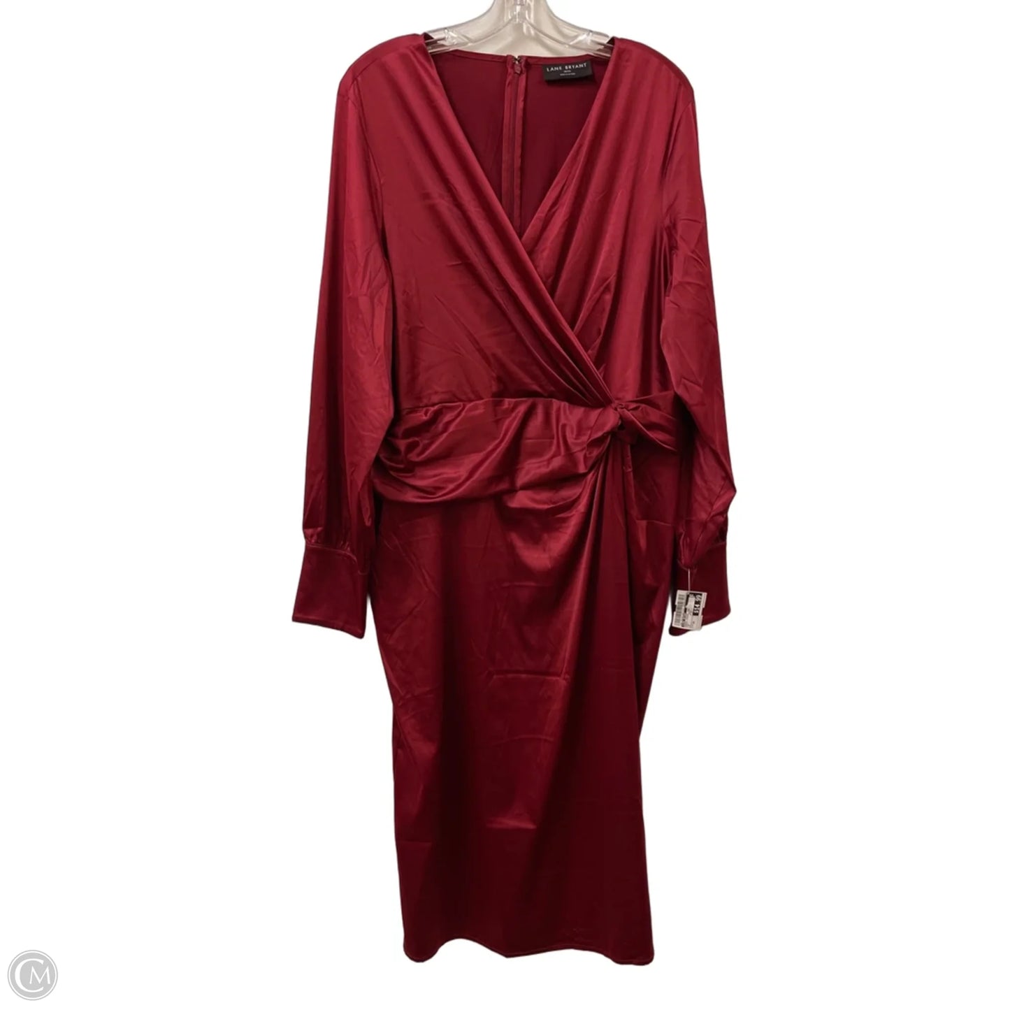 Dress Casual Maxi By Lane Bryant In Red, Size: 2x