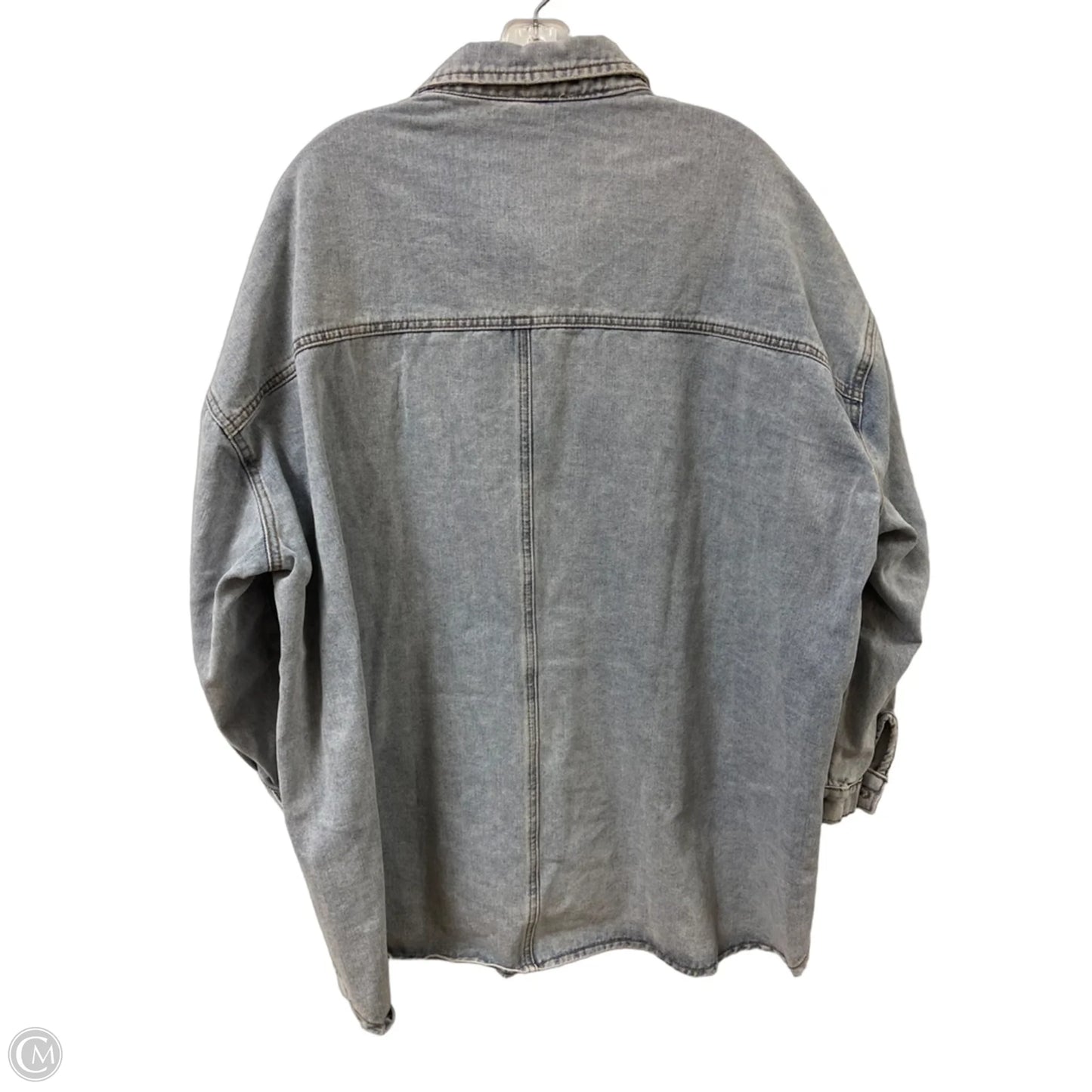 Jacket Denim By Cmb In Blue Denim, Size: M