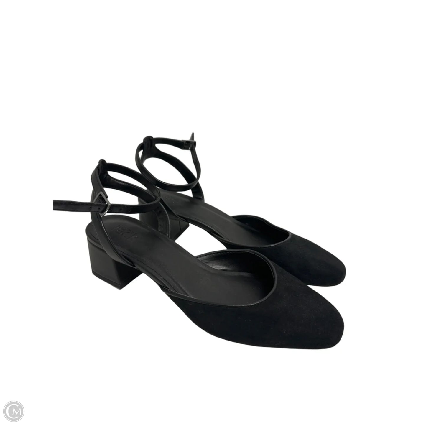 Shoes Heels Block By Clothes Mentor In Black, Size: 8.5