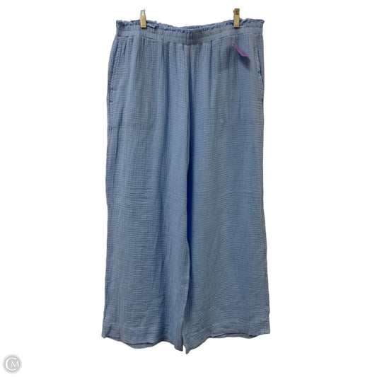 Pants Wide Leg By Shade & Shore In Blue, Size: 12