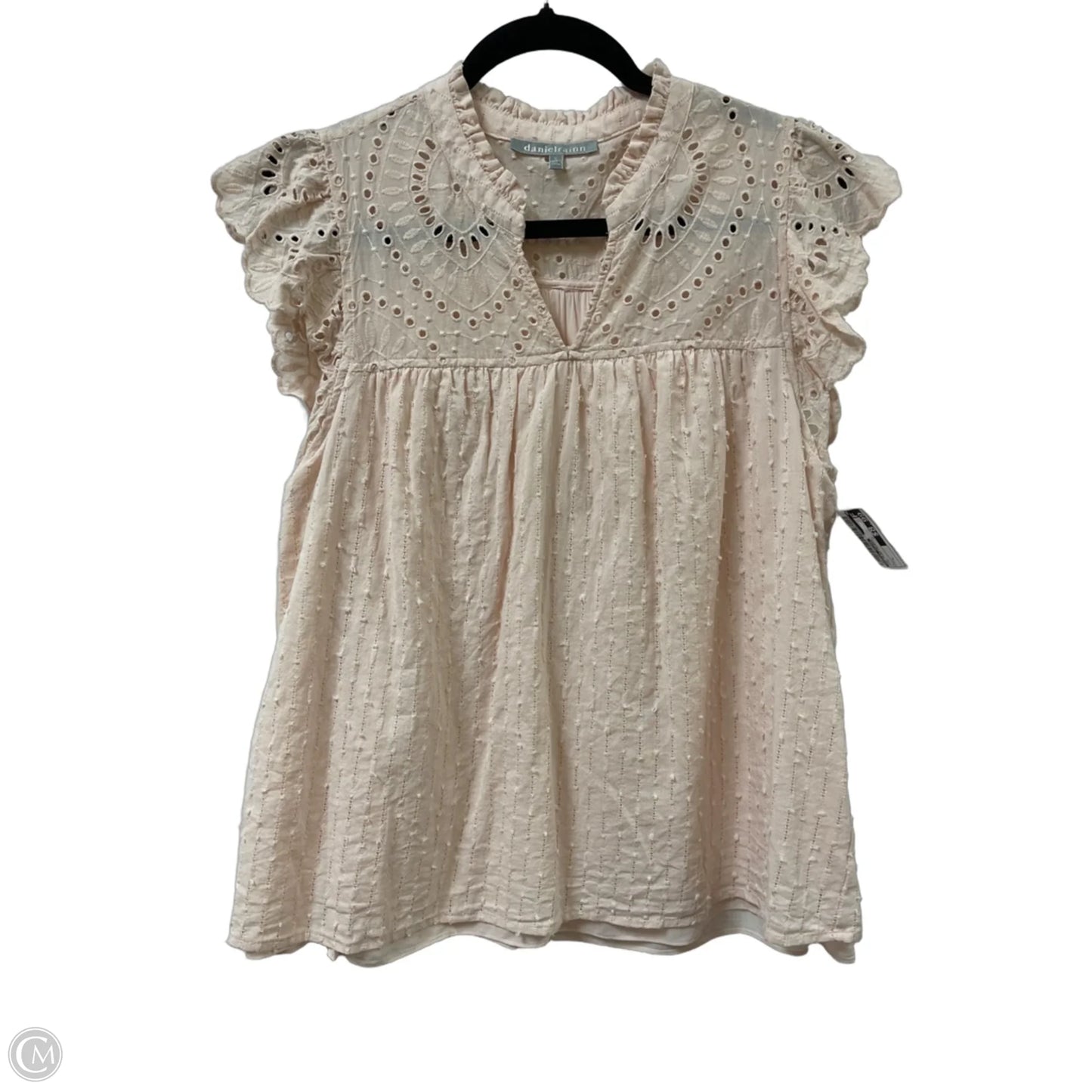 Top Sleeveless By Daniel Rainn In Pink, Size: L