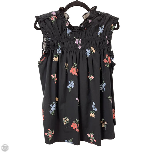 Top Sleeveless By Market & Spruce In Black, Size: L