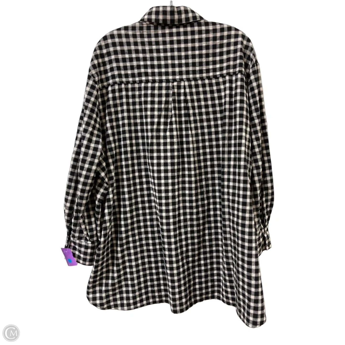 Tunic Long Sleeve By Miss Love In Black, Size: S