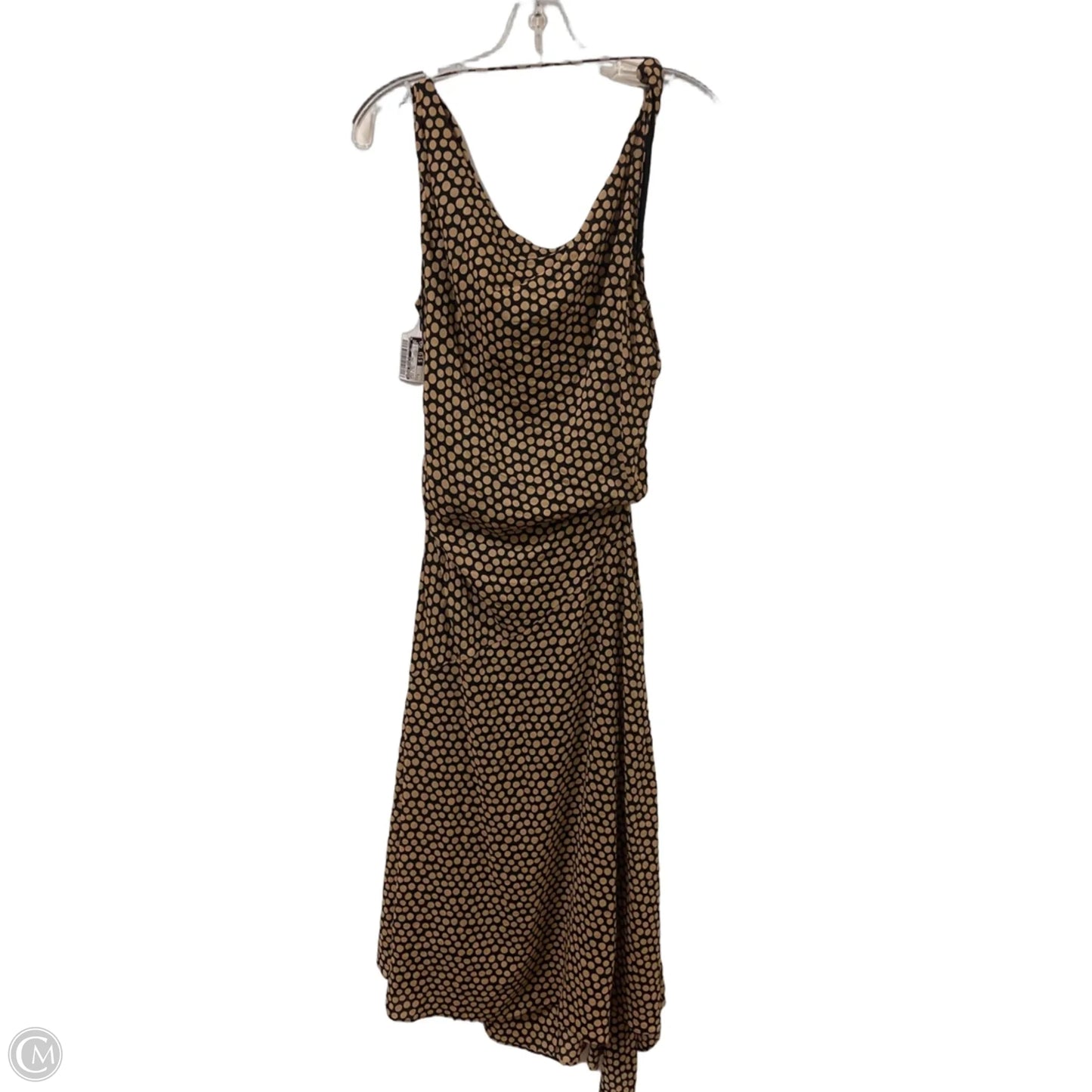 Dress Party Long By Banana Republic In Black & Tan, Size: S