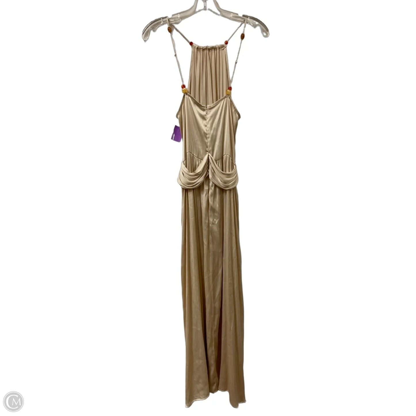 Dress Casual Maxi By Zara In Cream, Size: M
