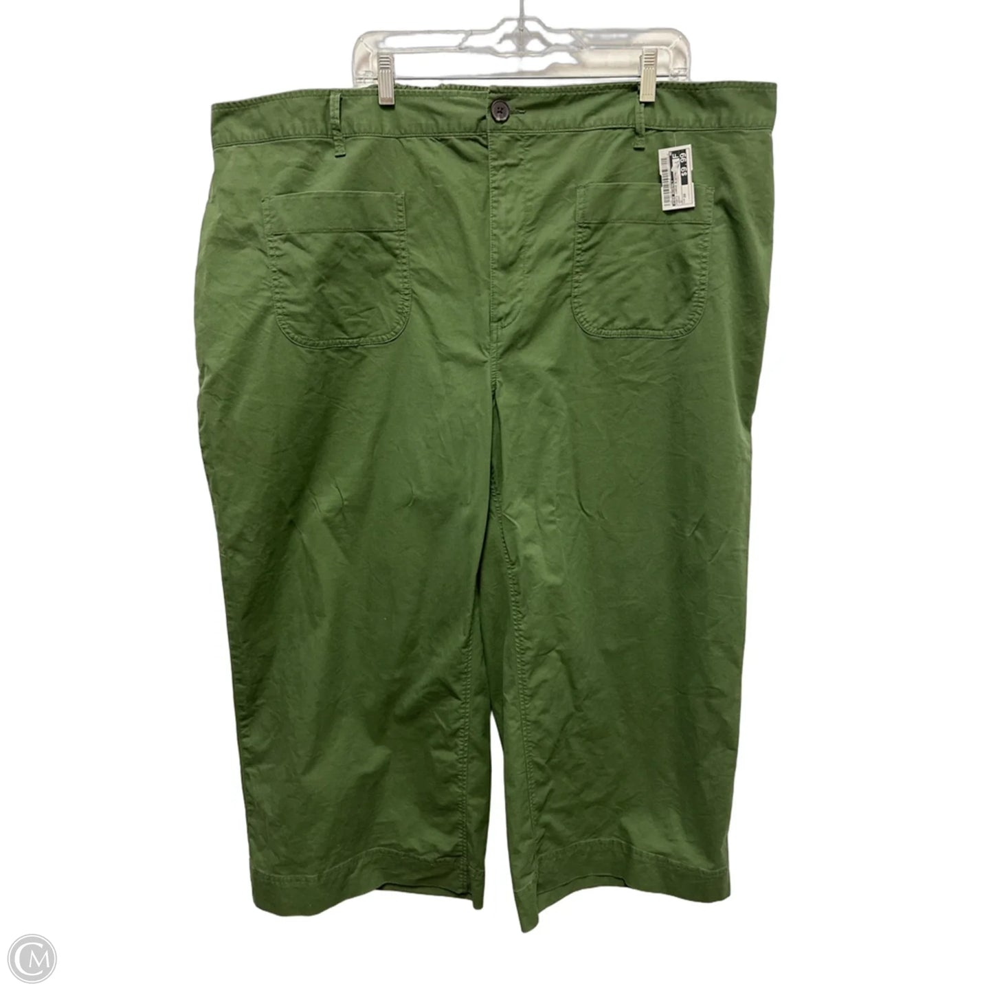 Pants Cargo & Utility By Free Assembly In Green, Size: 20