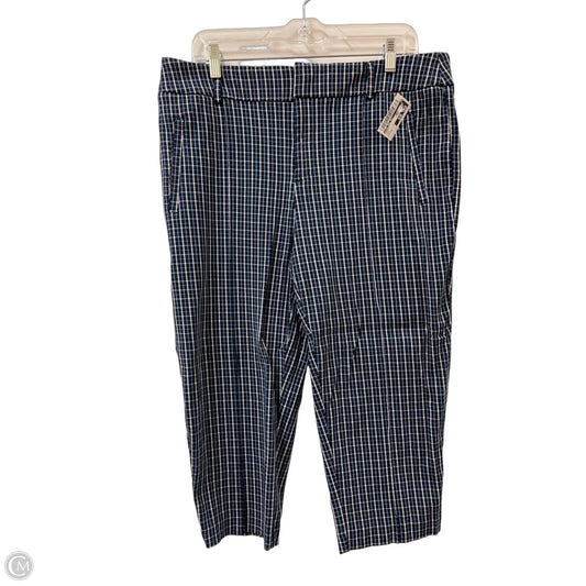 Capris By Time And Tru In Blue, Size: 14