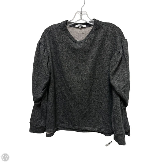 Top Long Sleeve By Ro & De In Black, Size: M