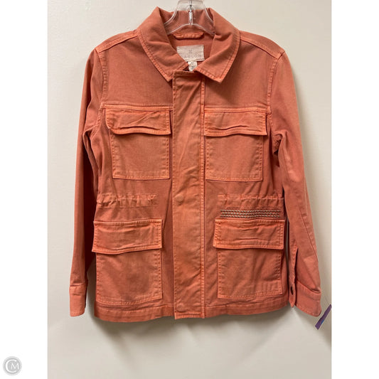 Jacket Other By Caslon In Orange, Size: Sp