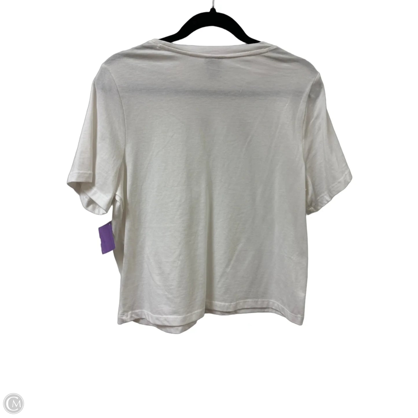 Top Short Sleeve By A New Day In White, Size: Xs
