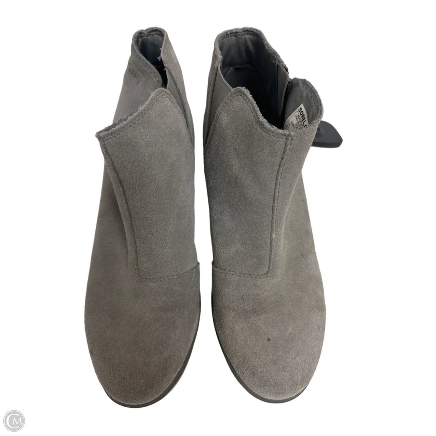 Boots Ankle Flats By Sorel In Grey, Size: 10.5