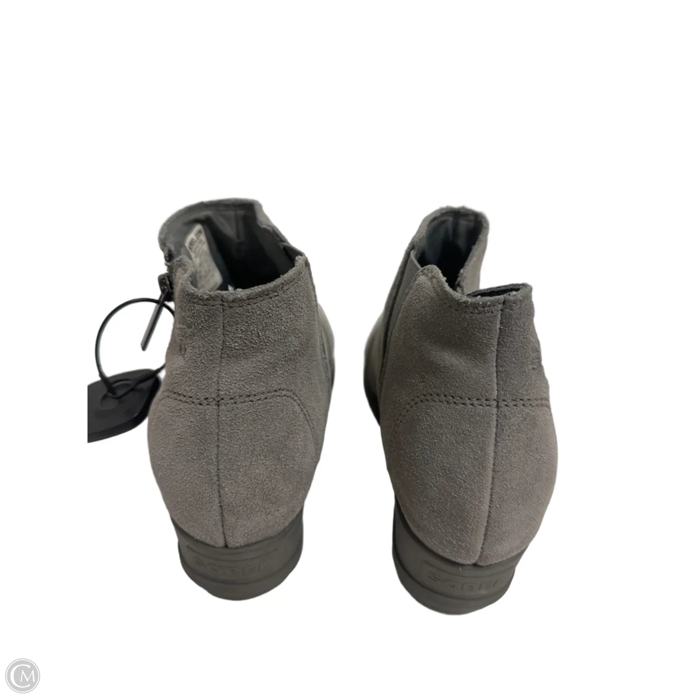 Boots Ankle Flats By Sorel In Grey, Size: 10.5
