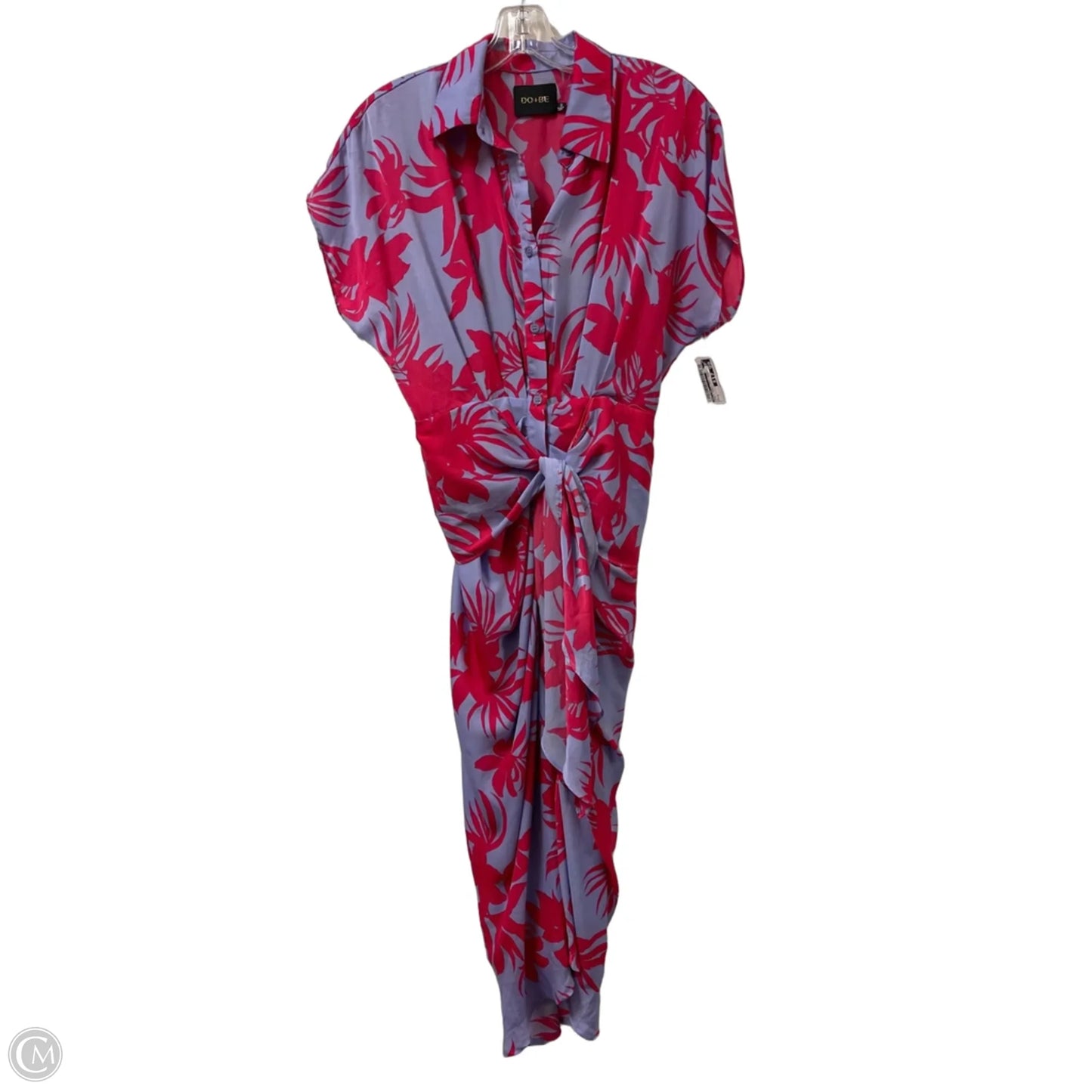 Dress Party Midi By Do + Be In Pink & Purple, Size: S