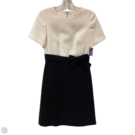 Dress Designer By Kate Spade In Black & White, Size: Xs