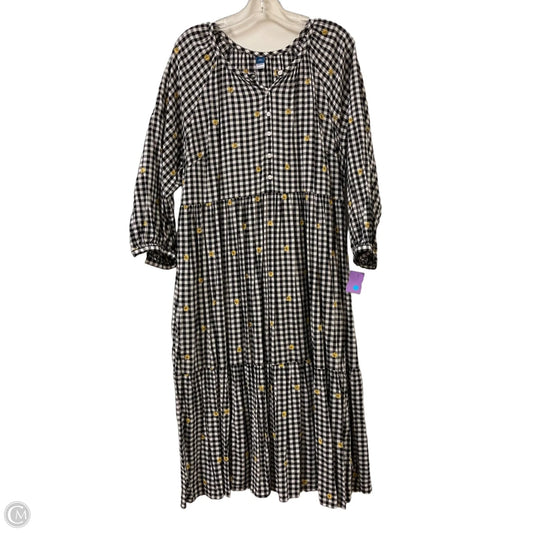 Dress Casual Maxi By Old Navy In Black, Size: Xlp