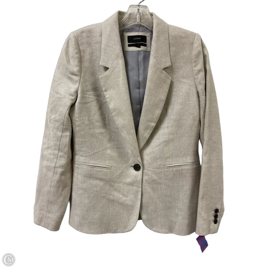 Blazer By J. Crew In Tan, Size: Xs