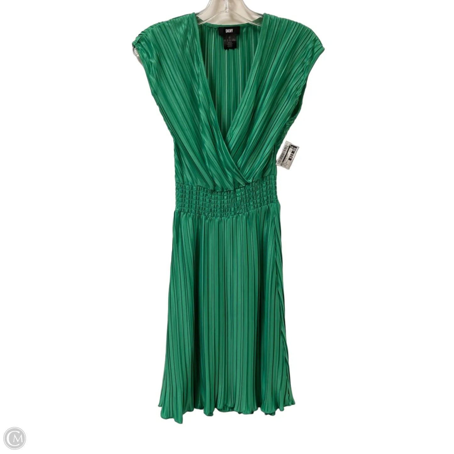 Dress Casual Short By Dkny In Green, Size: S