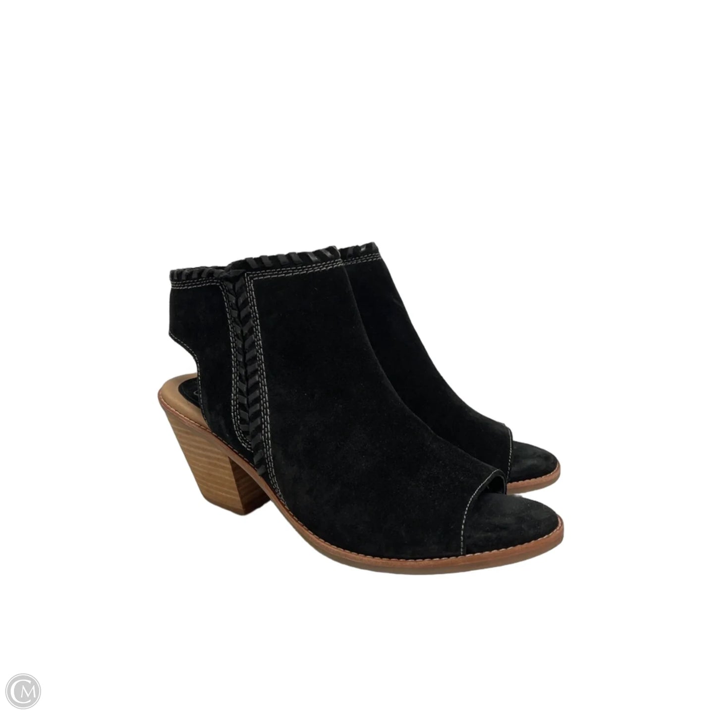 Sandals Heels Block By Sofft In Black, Size: 9.5