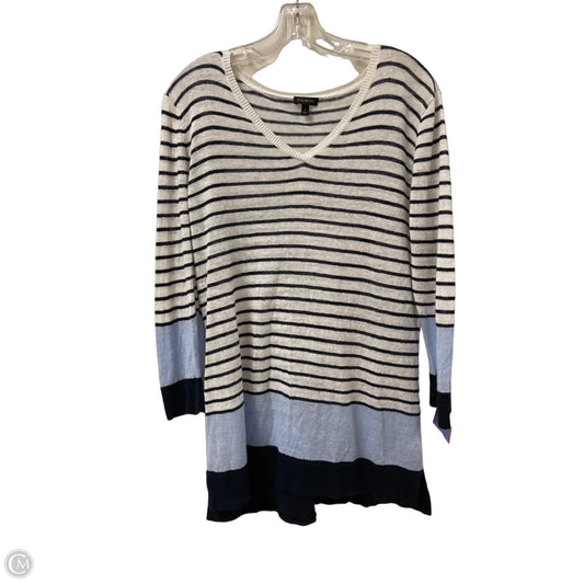 Tunic Long Sleeve By Talbots In White, Size: L