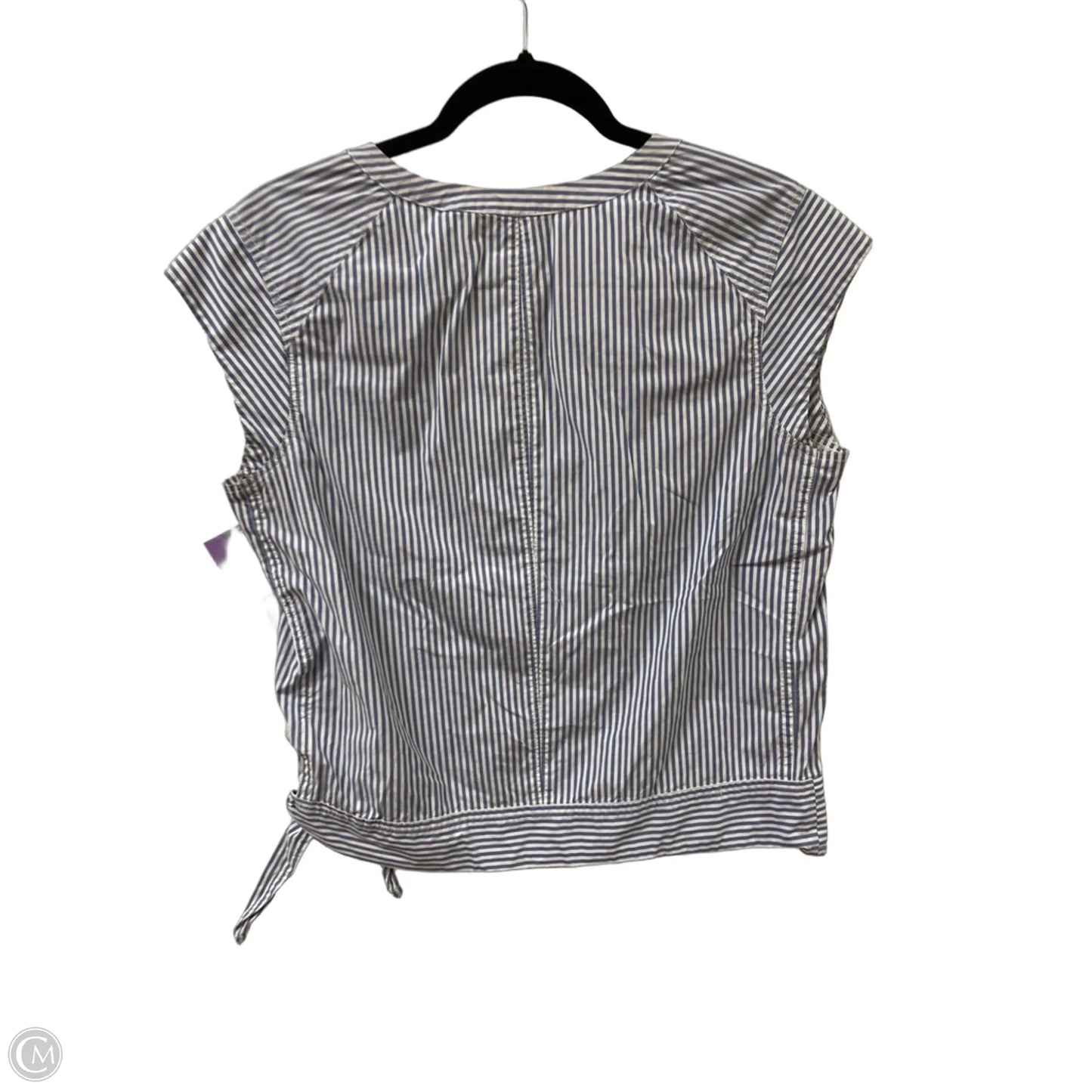 Blouse Sleeveless By Vineyard Vines In Blue, Size: S