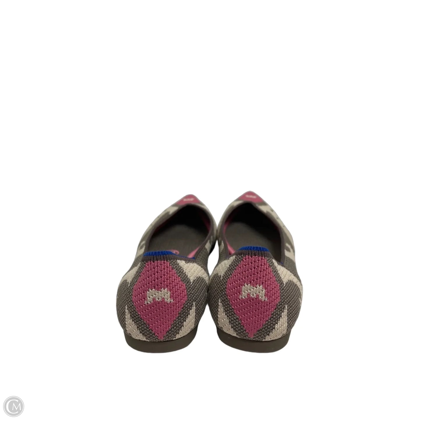 Shoes Flats By Rothys In Cream & Pink, Size: 6.5