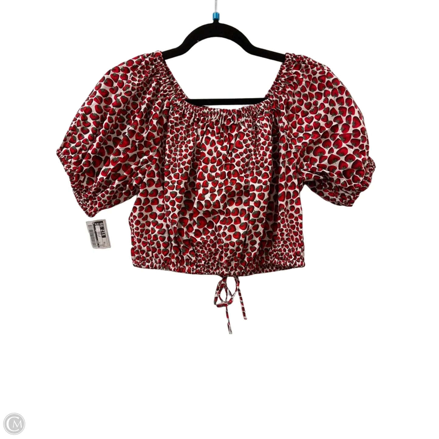 Top Short Sleeve By J. Crew In Red, Size: Xs