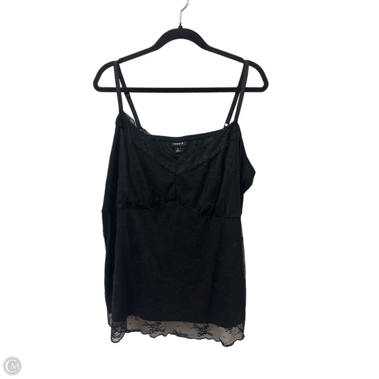 Top Cami By Torrid In Black, Size: 3x
