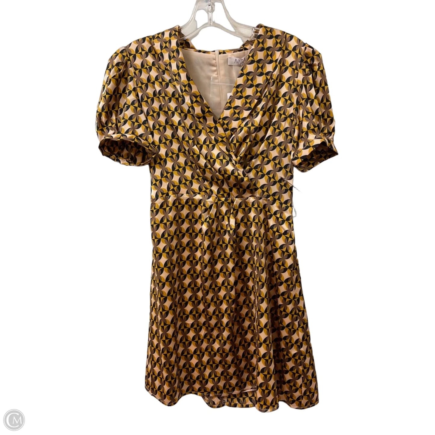 Dress Party Short By Clothes Mentor In Brown, Size: Xs