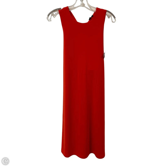 Dress Party Short By Ann Taylor In Orange, Size: Xsp