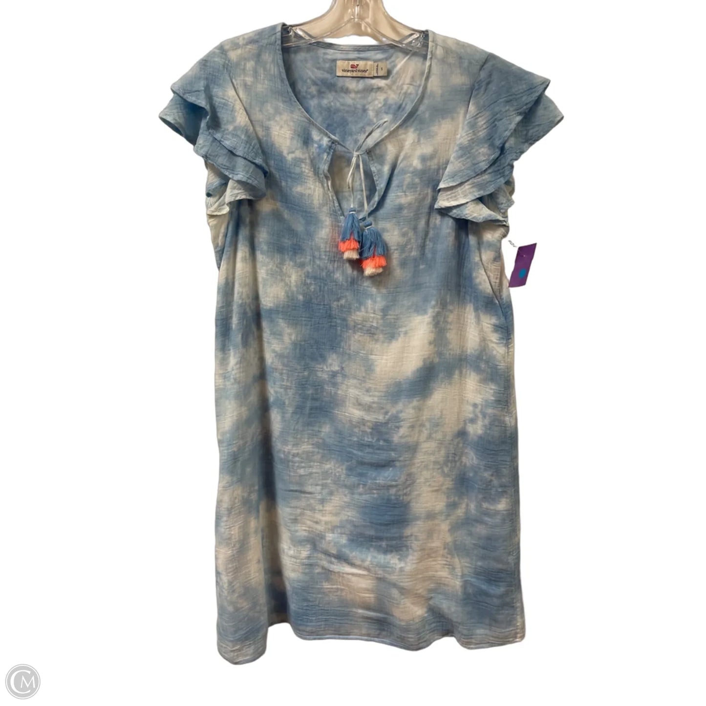 Dress Casual Short By Vineyard Vines In Blue, Size: S