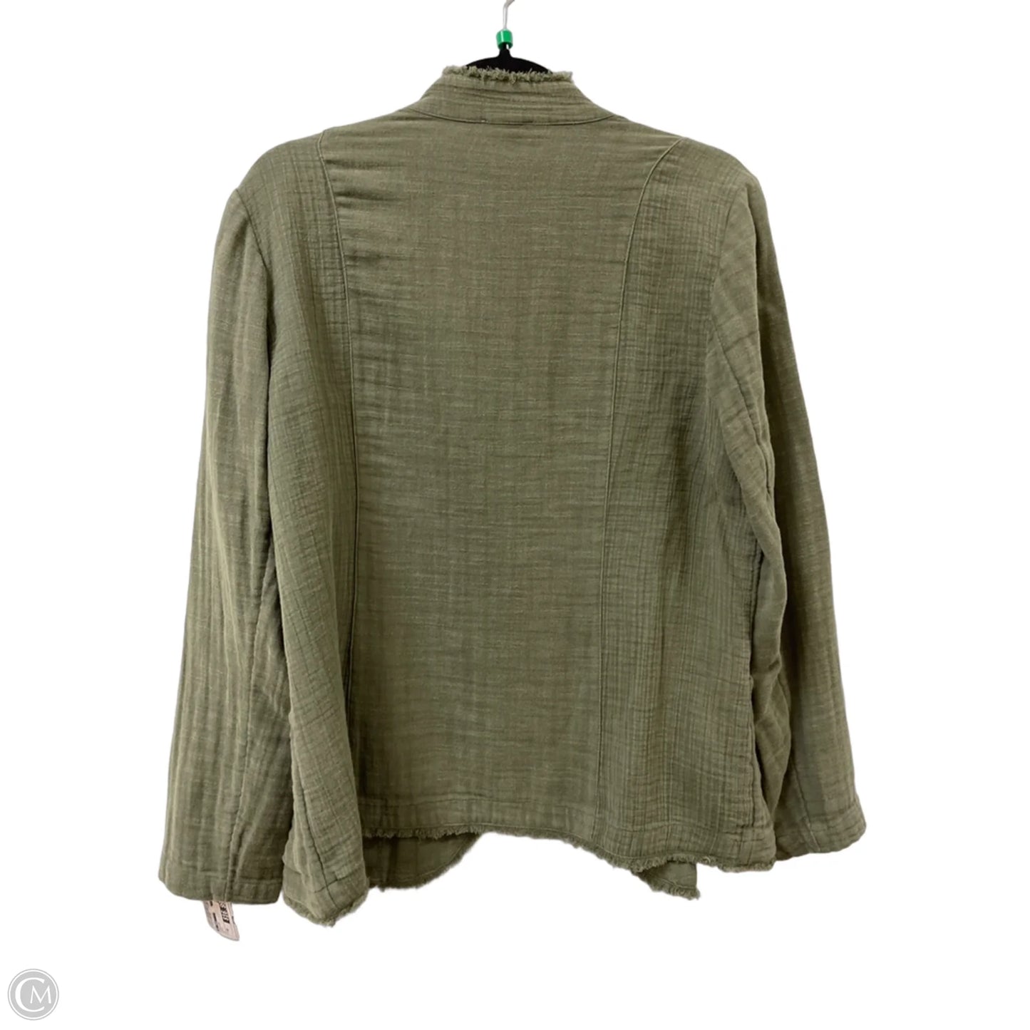 Cardigan By J. Jill In Green, Size: Mp