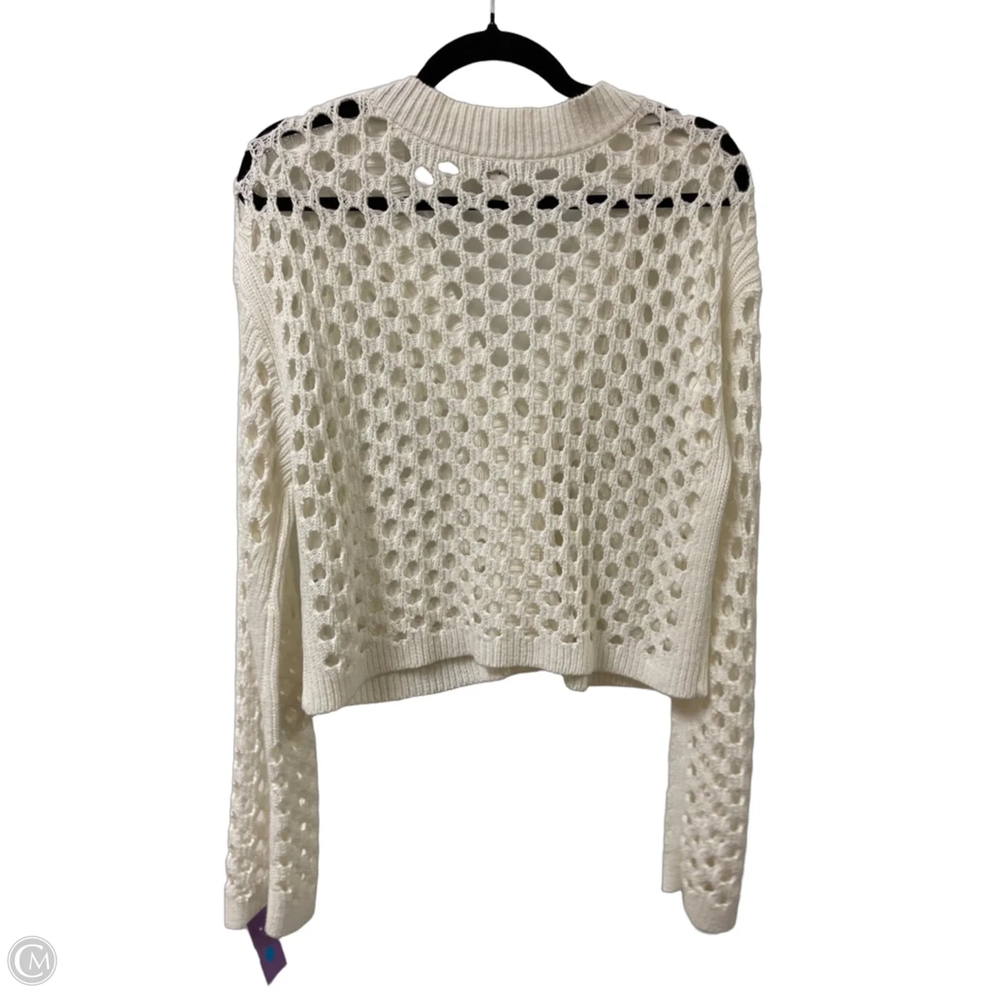 Cardigan By Versona In White, Size: L