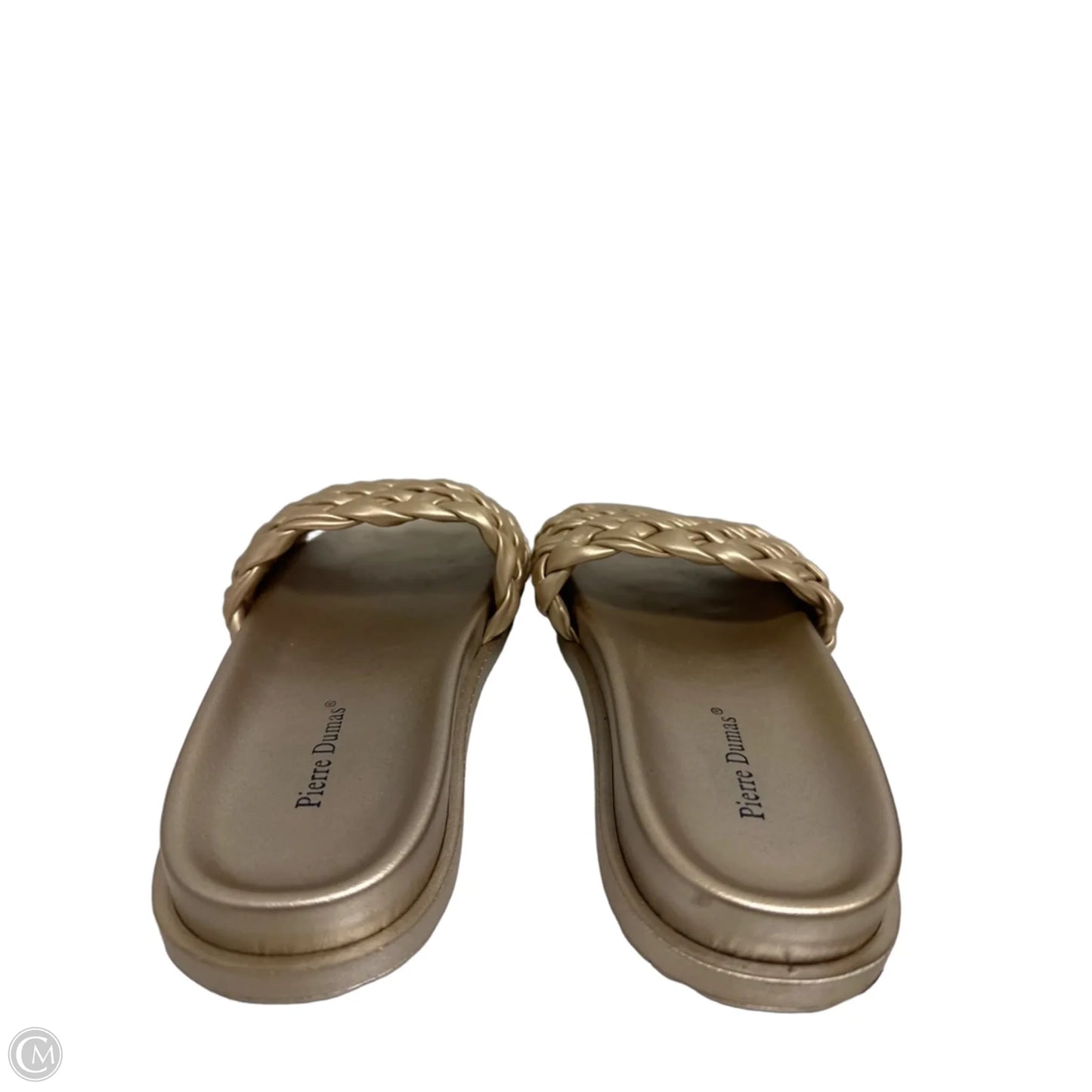 Sandals Flats By Pierre Dumas In Gold, Size: 8