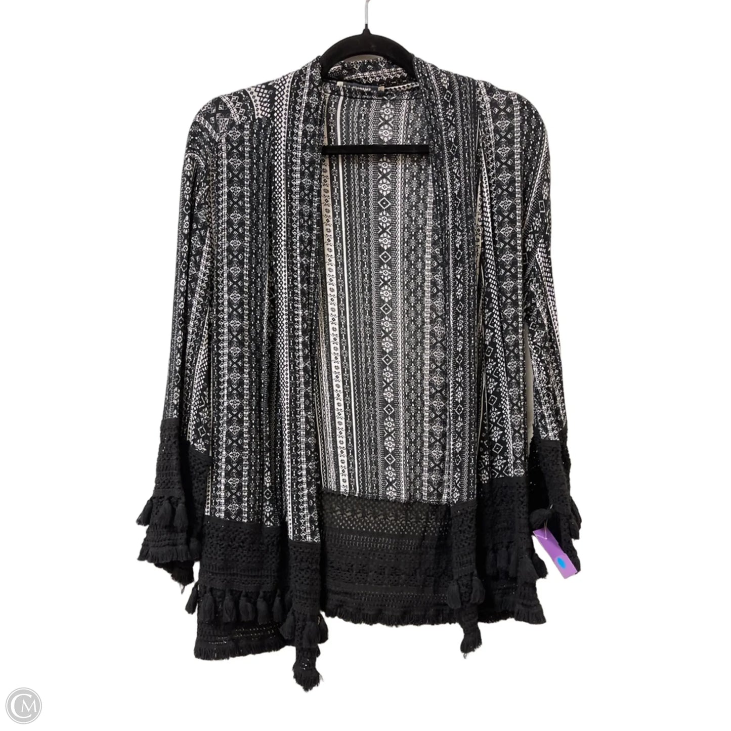 Cardigan By Clothes Mentor In Black, Size: S