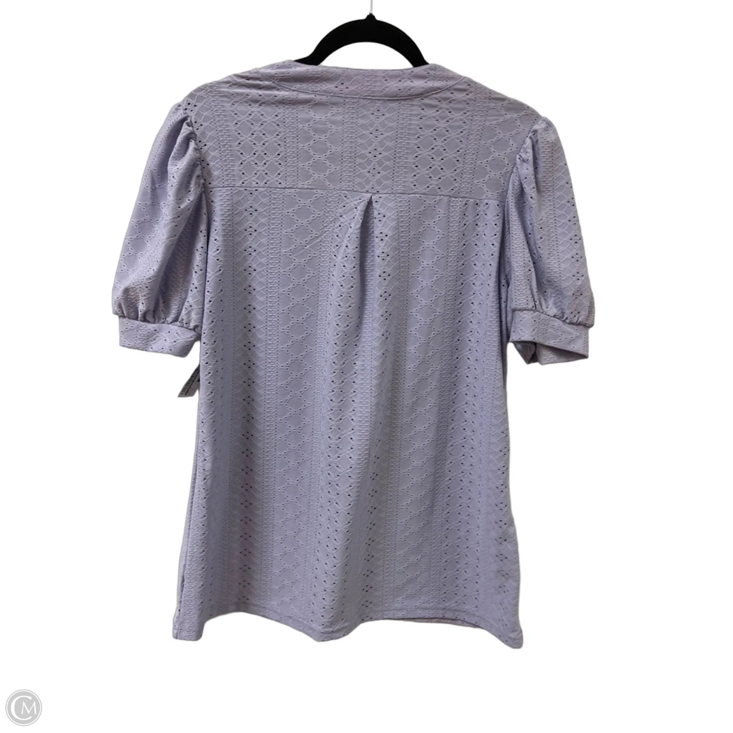 Top Short Sleeve By Clothes Mentor In Purple, Size: M