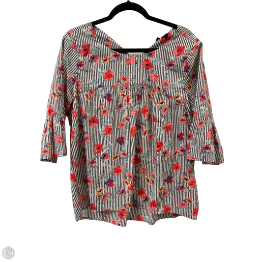 Top Short Sleeve By Sanctuary In Multi-colored, Size: L