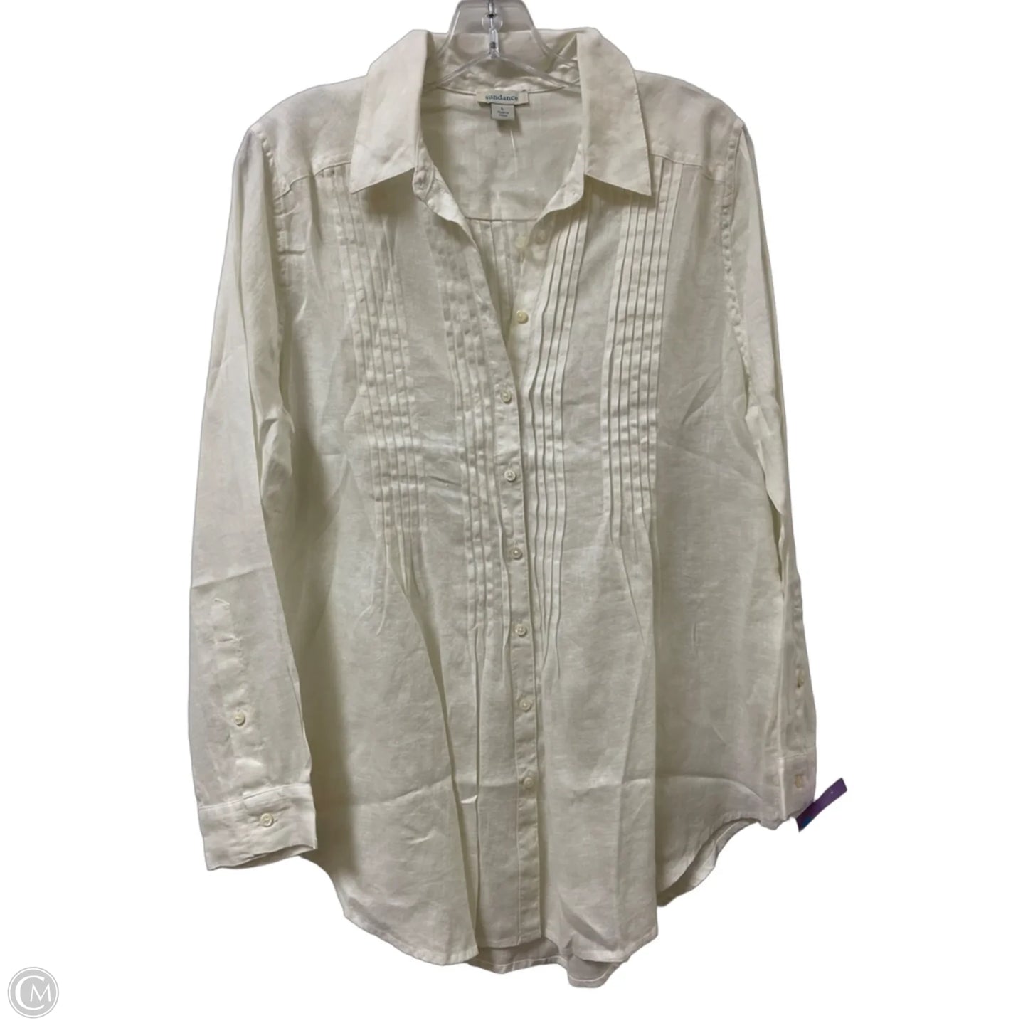 Tunic Long Sleeve By Sundance In Cream, Size: L