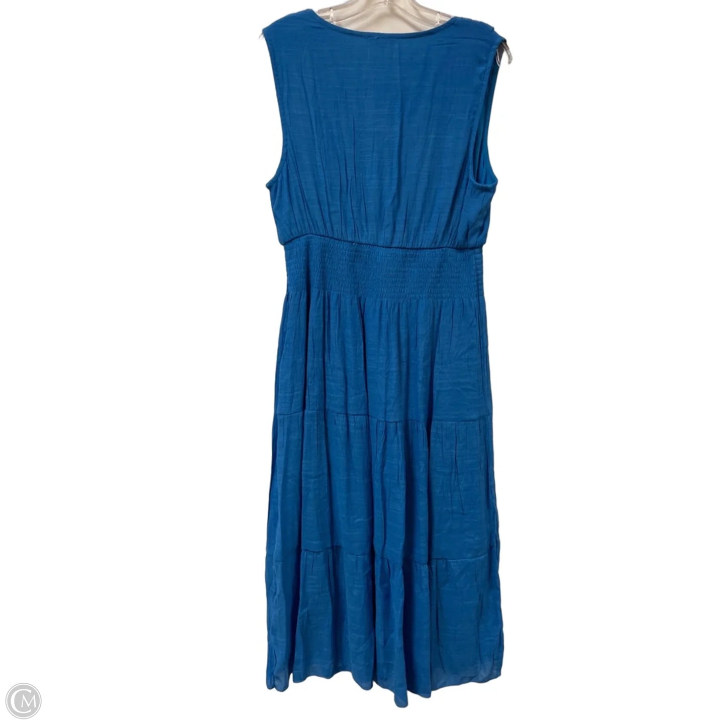 Dress Casual Maxi By Clothes Mentor In Blue, Size: Xl