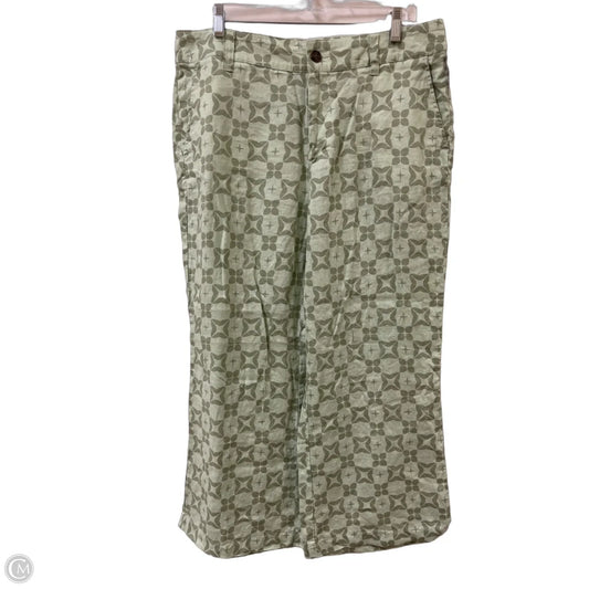 Pants Cropped By Crown And Ivy In Green, Size: 12