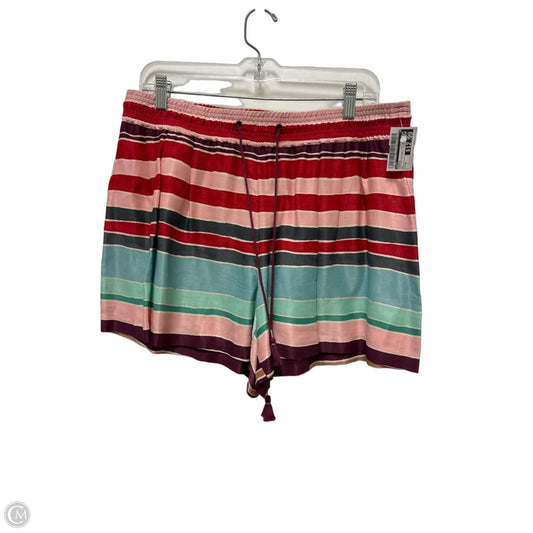 Shorts By Loft In Striped Pattern, Size: 8