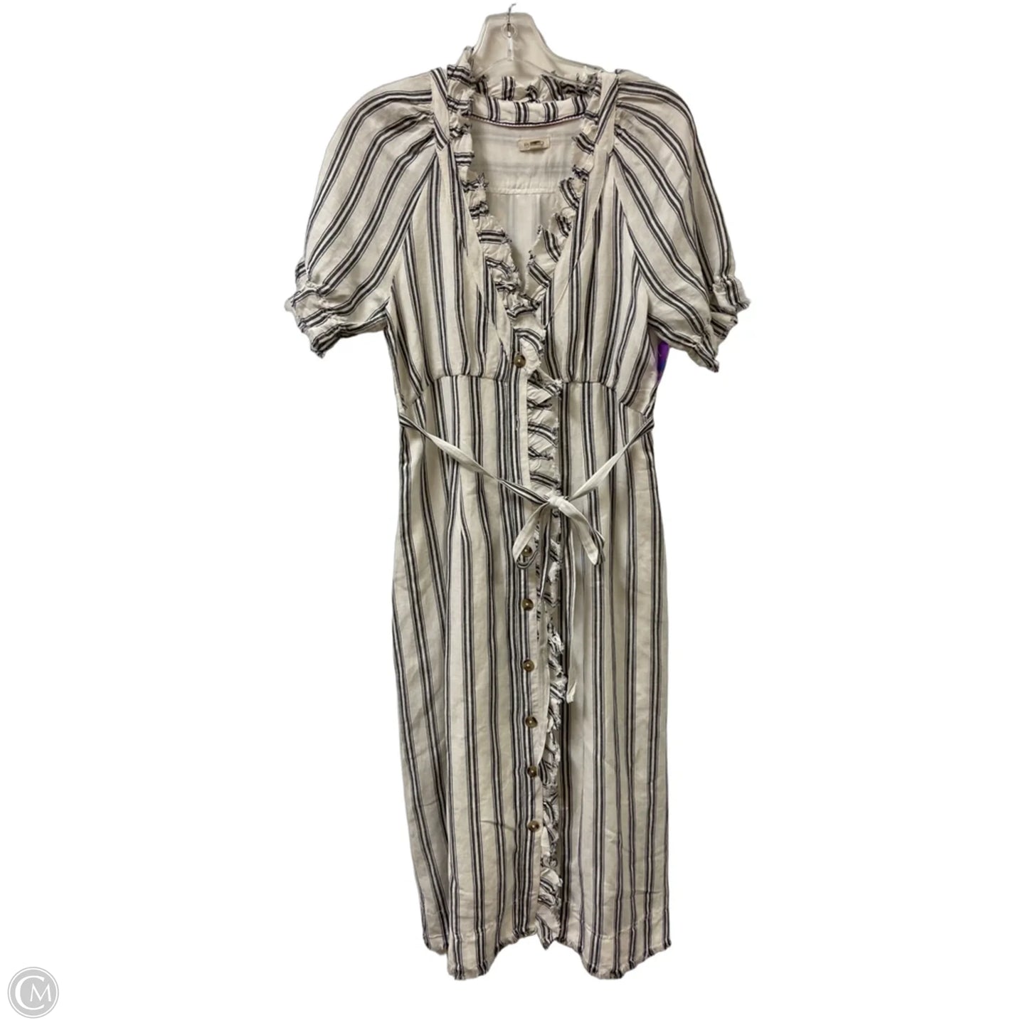Dress Casual Maxi By Pilcro In Cream, Size: S