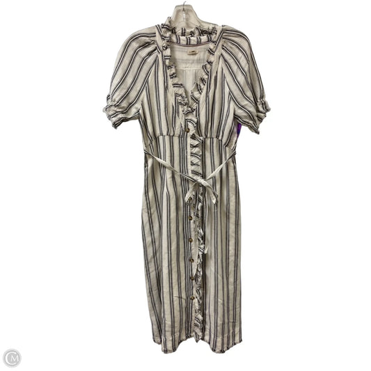 Dress Casual Maxi By Pilcro In Cream, Size: S