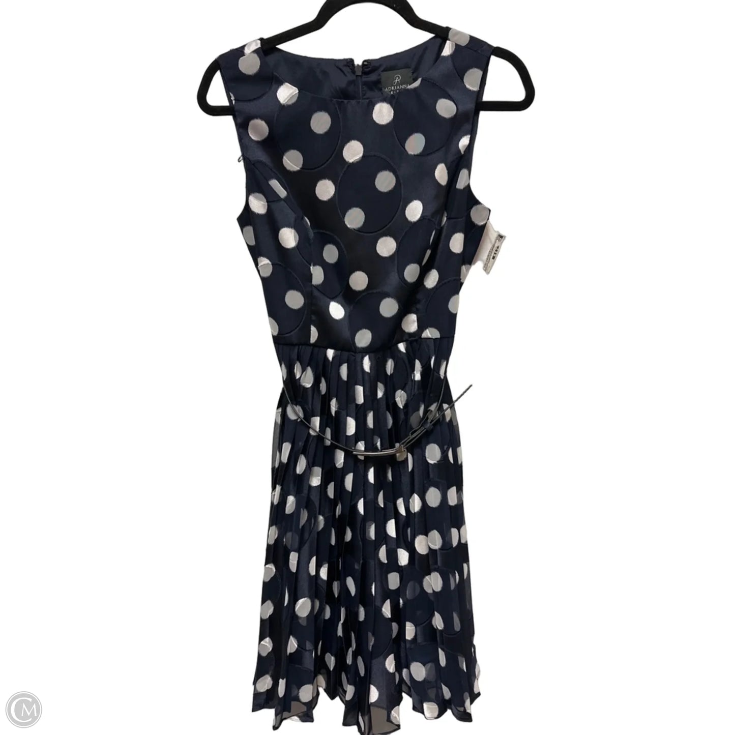 Dress Party Short By Adrianna Papell In Navy, Size: M