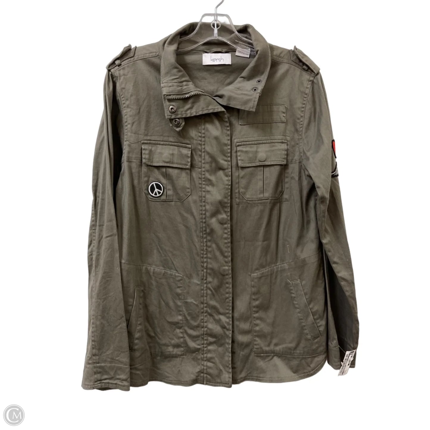 Jacket Other By Clothes Mentor In Green, Size: M