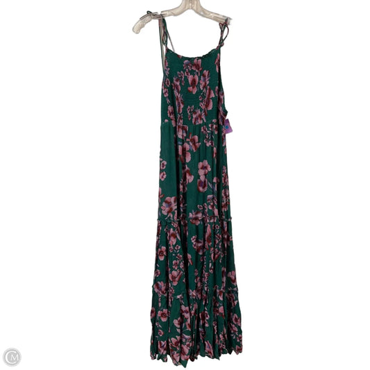 Dress Casual Maxi By Free People In Green, Size: M