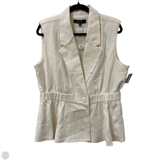 Vest Other By Rachel Roy In Cream, Size: Xl