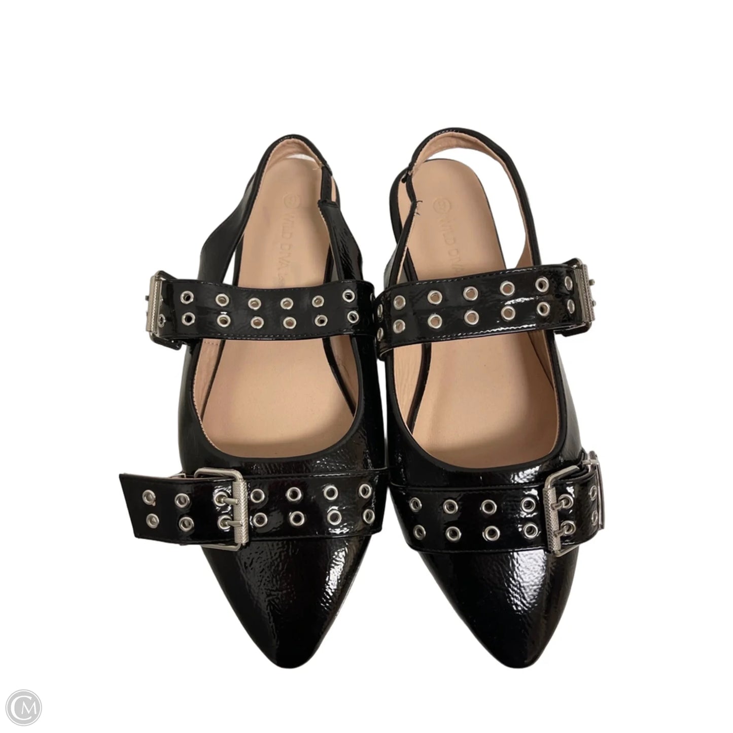 Shoes Flats By Wild Diva In Black, Size: 9