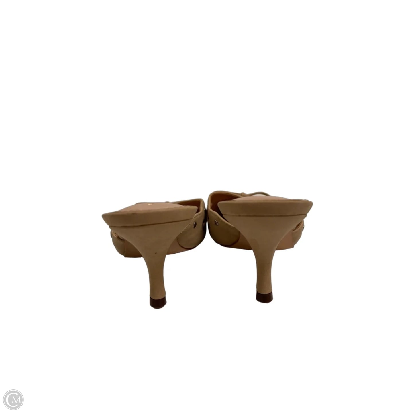 Shoes Heels Kitten By Time And Tru In Tan, Size: 9