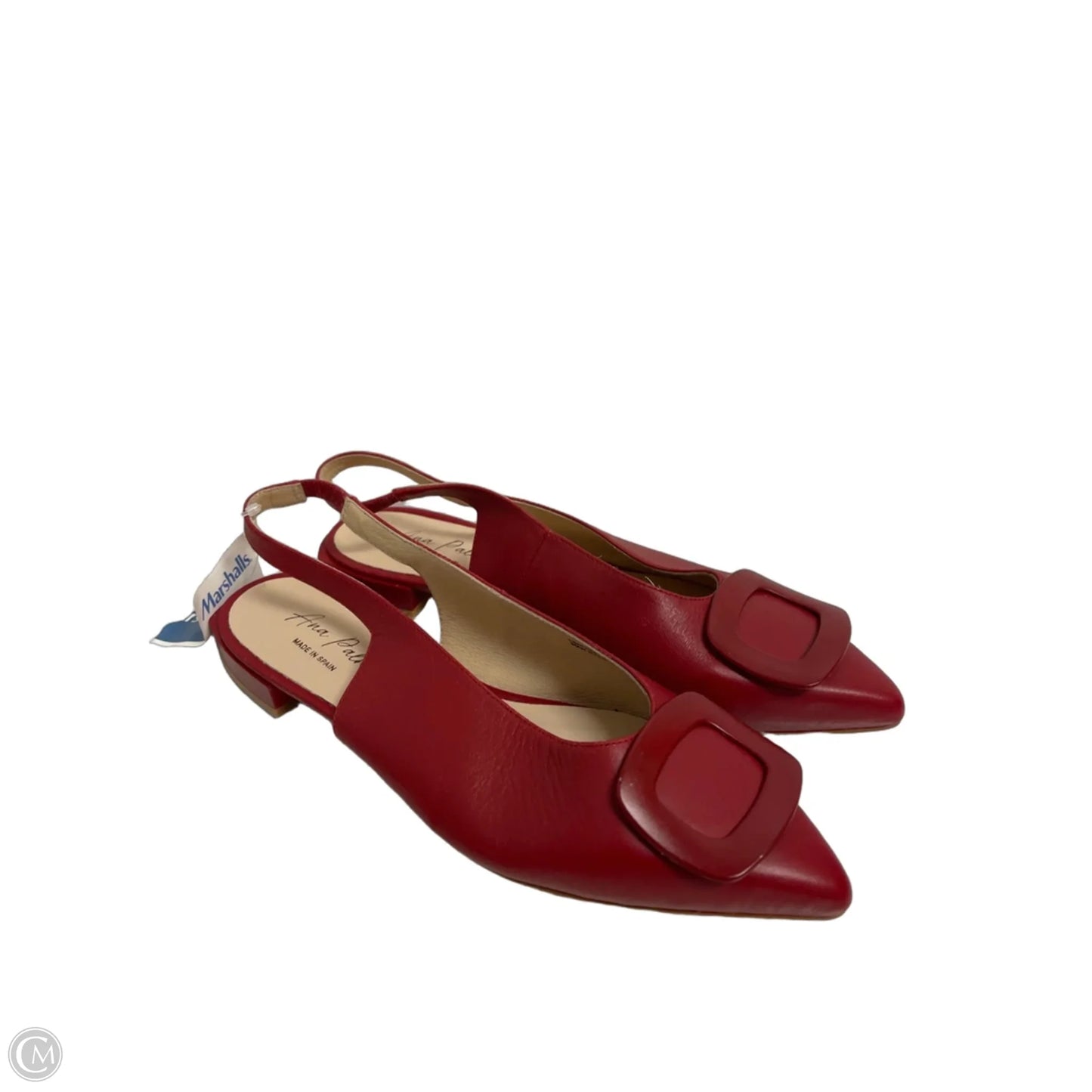 Shoes Flats By Clothes Mentor In Red, Size: 8.5